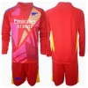 Arsenal Keeper Bortedraktsett Barn 2024-25 Langermet (+ korte bukser)